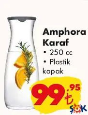 PAŞABAHÇE AMPHORA KARAF 250 CC